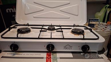 Fornello gpl 3 fuochi campeggio