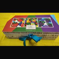 Acetiera, oliera, dipinte a mano