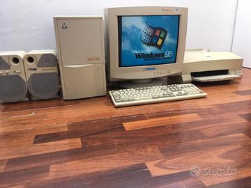 Computer Olidata Pentium Completo Win95 PC Vintage