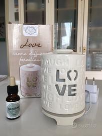 Aromadiffusore in porcellana. Aromaterapia - umidi