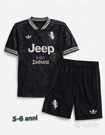 maglia e pantaloncino Juve 2026 5-6 anni nuovo