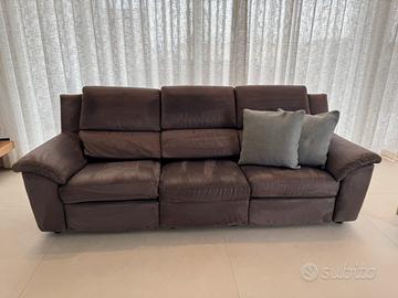 Divano Poltrone e Sofa in Alcantara 4 posti