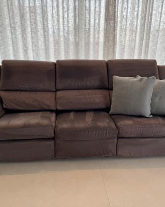 Divano Poltrone e Sofa in Alcantara 4 posti