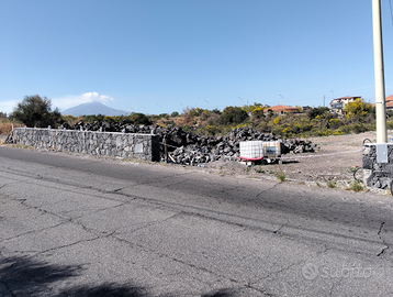 Terreno già spianato via principale