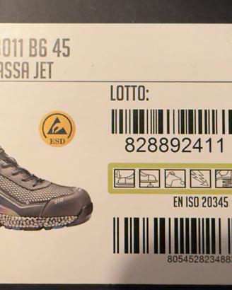 Scarpa antinfortunistica Sir Safety JET tg.45