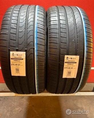 2 gomme 275 40 21 pirelli a3156