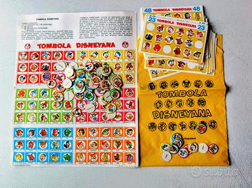 Tombola disneyana vintage