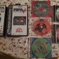 Lotto di 7 videogiochi per Sega Saturn