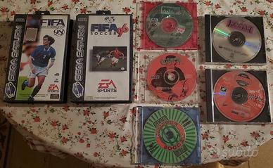 Lotto di 7 videogiochi per Sega Saturn