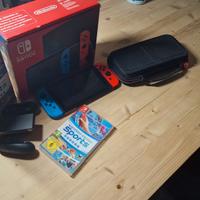 Nintendo switch + gioco + custodia originale 