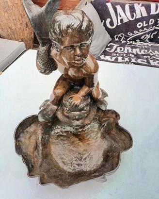 statua in bronzo da giardino