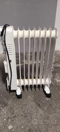 Termosifone elettrico, con deumidificatore.