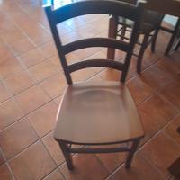 6 sedie arte povera 