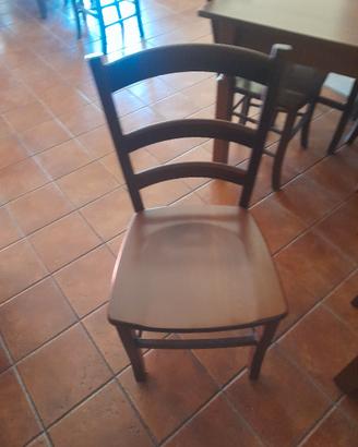 6 sedie arte povera 