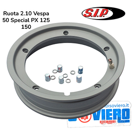 Cerchio SIP Tubeless Grigio Alluminio Ruota 2.10