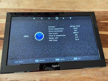 TV 32" Q.Bell QXT.32KF + Telecomando e Staffa Muro