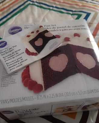 Stampo per torte con cuore Wilton