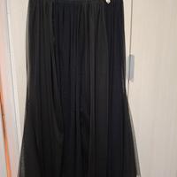 gonna lunga in tulle tg S