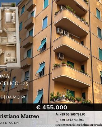 Appartamento di 61 m² con 3 locali a Roma