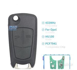 CHIAVE COMPLETA PER OPEL ASTRA H OPEL ZAFIRA B