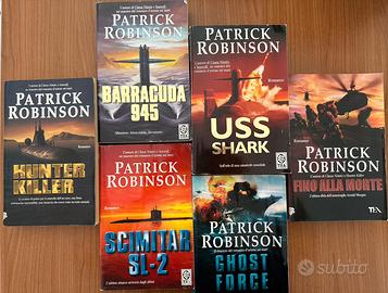 Lotto 7 libri Patrick Robinson TEA DUE – Thriller