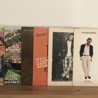 Lotto 7 Dischi Cantautori Italiani De Andre