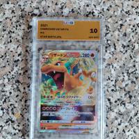 Pokemon Charizard Vstar FA gradata 10