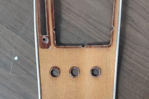 Legno consolle centrale Alfa Romeo GT Veloce 1750