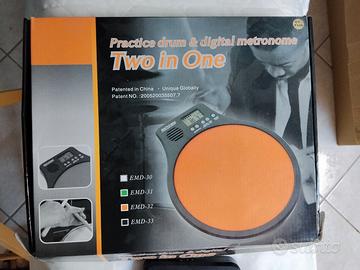PAD PER BATTERIA CON METRONOMO