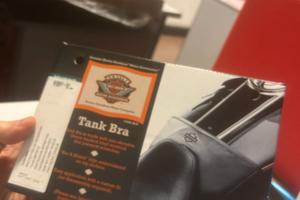 harley originale copertura pelle serbatoio BRA NEW