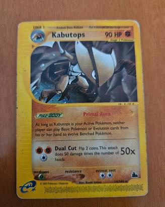 Pokemon Card - Kabutops 14/144  SKYRIDGE