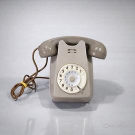Telefono Fisso Sip Vintage a Disco da Parete Fatme
