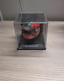 Modellino Casco Gilles Villeneuve Scala 1/5