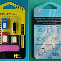 Scheda SIM telefono -set 3 adattatori