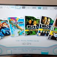 nintendo wii con 103 giochi