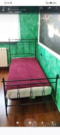 letto in ferro battuto 