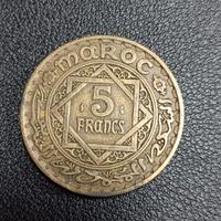 moneta 5 Franchi marocco