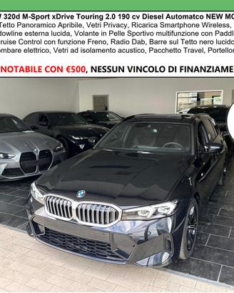 BMW Serie 3 Touring XDrive M-Sport Tetto Navi C.Le