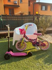 Bici bambino +  monopattino