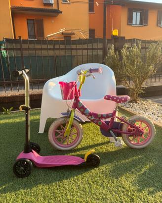Bici bambino +  monopattino