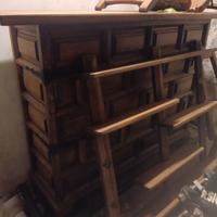 mobile bar legno massiccio