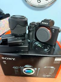 Sony A7ii+3 batterie e carica batterie