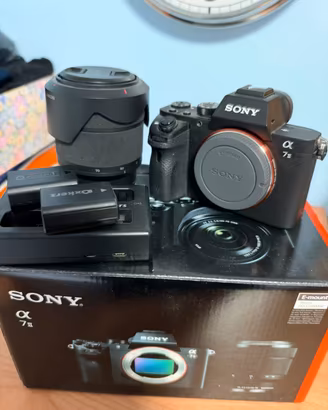 Sony A7ii+3 batterie e carica batterie