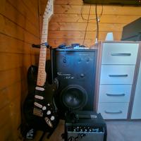 Chitarra E Harley Benton + Amplificatore Fender