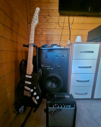 Chitarra E Harley Benton + Amplificatore Fender