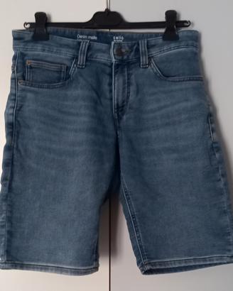 pantaloncino jeans uomo