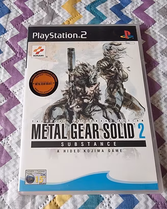 Metal Gear Solid 2 Substance  ps2