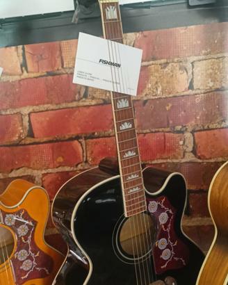 Epiphone J-200 EC Studio (EJ-200SCE) Black / Ebony
