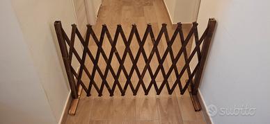 Cancelletto separé estensibile in legno - Barriera