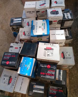 Batterie nuove scooter moto